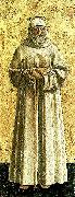 st romualdo, polyptych of the misericordia Piero della Francesca